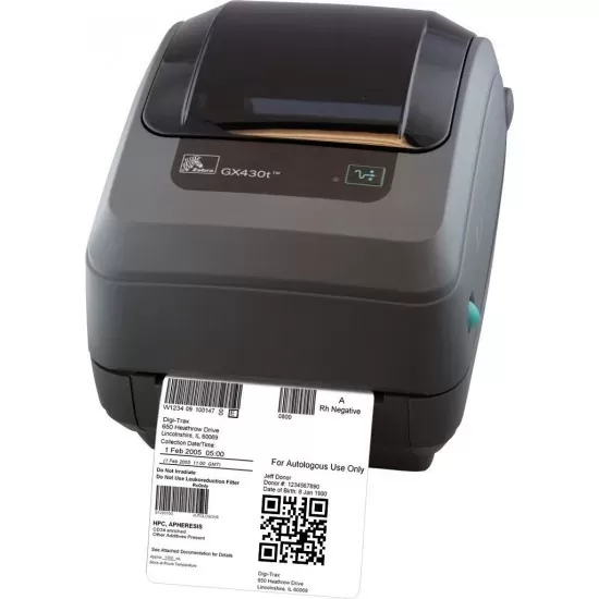 Настольный термопринтер Zebra GX430